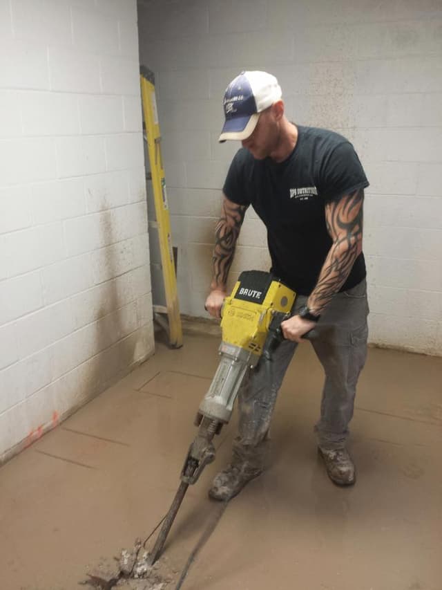 Professional plumbing work